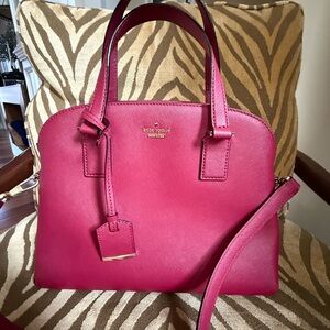 Kate Spade Red Satchel Bag
